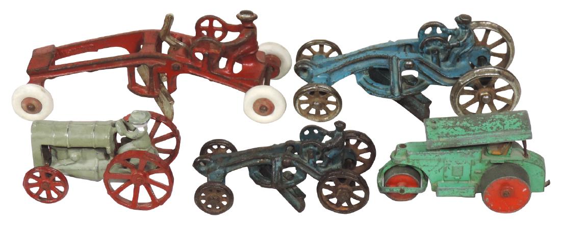 Toys (5), Kenton Road Scraper w/replaced tires & (1 of 1)