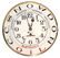35: Advertising oil clock for C.C. Snowdon Sliptivity O