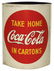 Coca-Cola string holder, "Take Coca-Cola Home in - 2