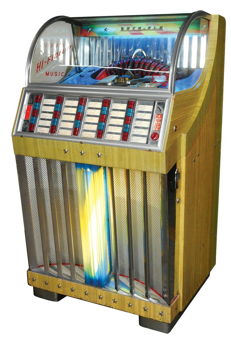 Coinoperated jukebox, Rockola Model 1442, 45 RPM, 5, Nov 03, 2019 Rich Penn Auctions in IA