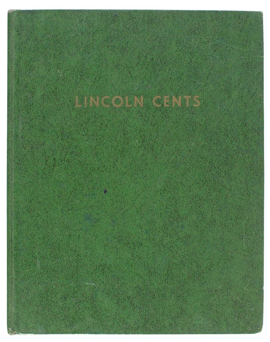 Coins (164): Lincoln Pennies, 1909VDB to 1965D, in: Coins (164): Lincoln Pennies, 1909VDB to 1965D, in Whitman Book #9204, missing 1909S-VDB, 1914D, 1922 NOD & 1931S, includes 11 extra 1960's coins, cond range from G to AU w/most VF+.