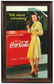 Coca-Cola Sign, litho on cdbd by Snyder & Black,