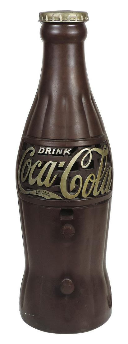 Coca-Cola Bottle Radio, Very Rare bottle shape, c.1933,: Coca-Cola Bottle Radio, Very Rare bottle shape, c.1933, Exc cosmetic cond, works but needs cleaning, 24"H.