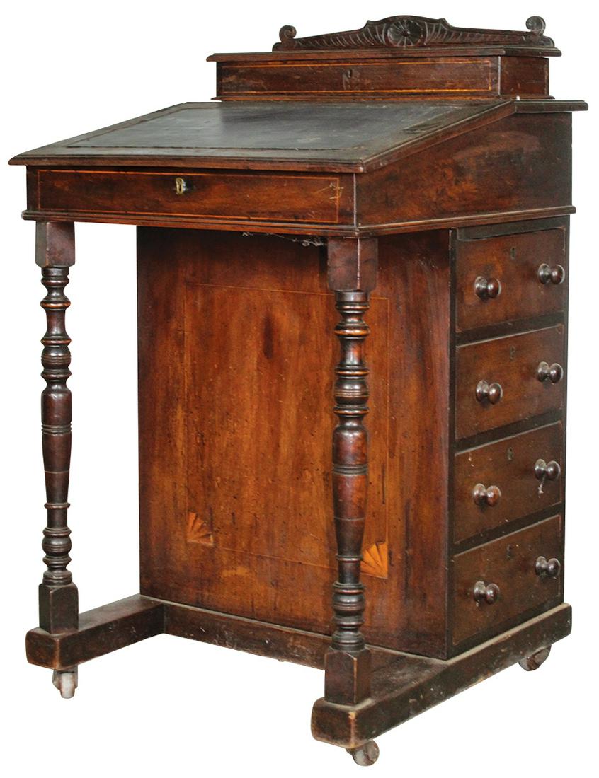 Victorian Mahogany Davenport/Captains Desk, circa Jul 26, 2020 Rich