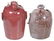 Folk Art Face Jugs (2), by Master Potter Robert J. - 2