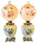 Lighting, Pair of Matching Victorian Style G.W.T.W.