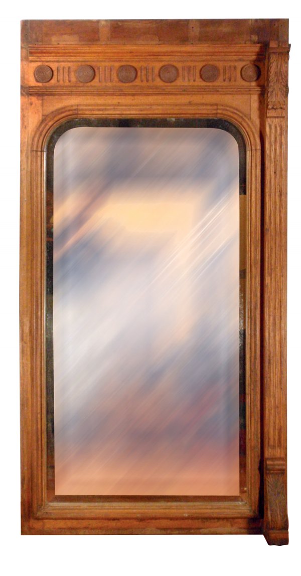 0765 Barber shop back bar mirrors, exceptional matchin