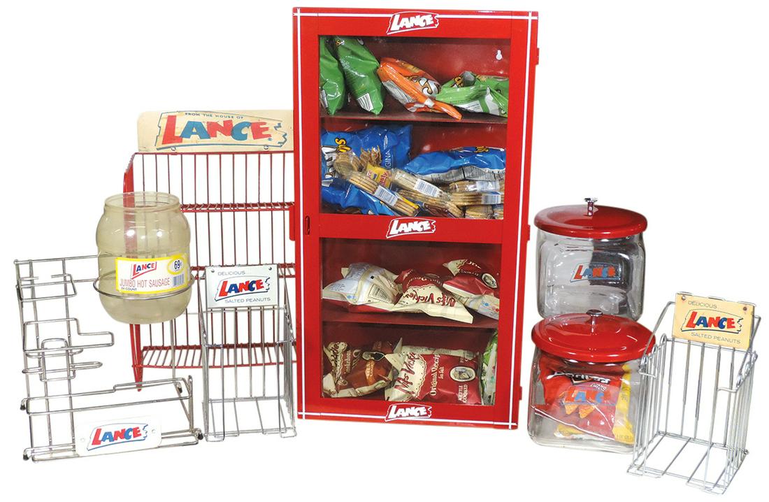 Store Display Cabinet & Racks (7), Lance metal counter (1 of 1)