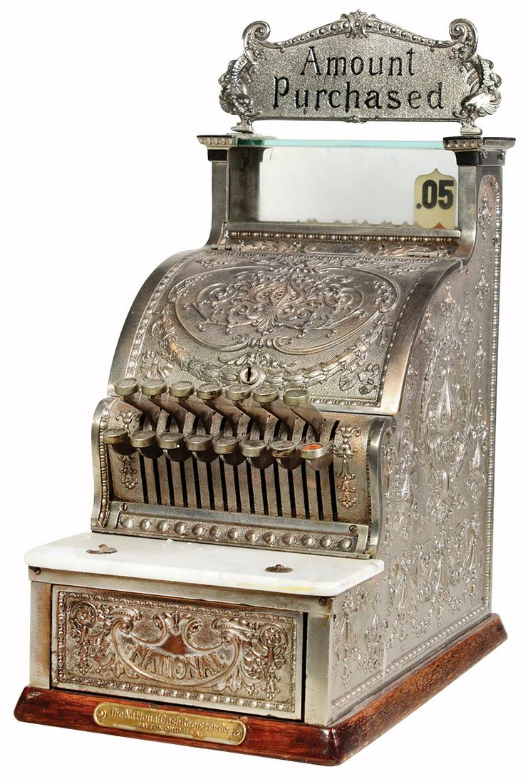 Candy Store or Barber Shop Cash Register, National (1 of 1)