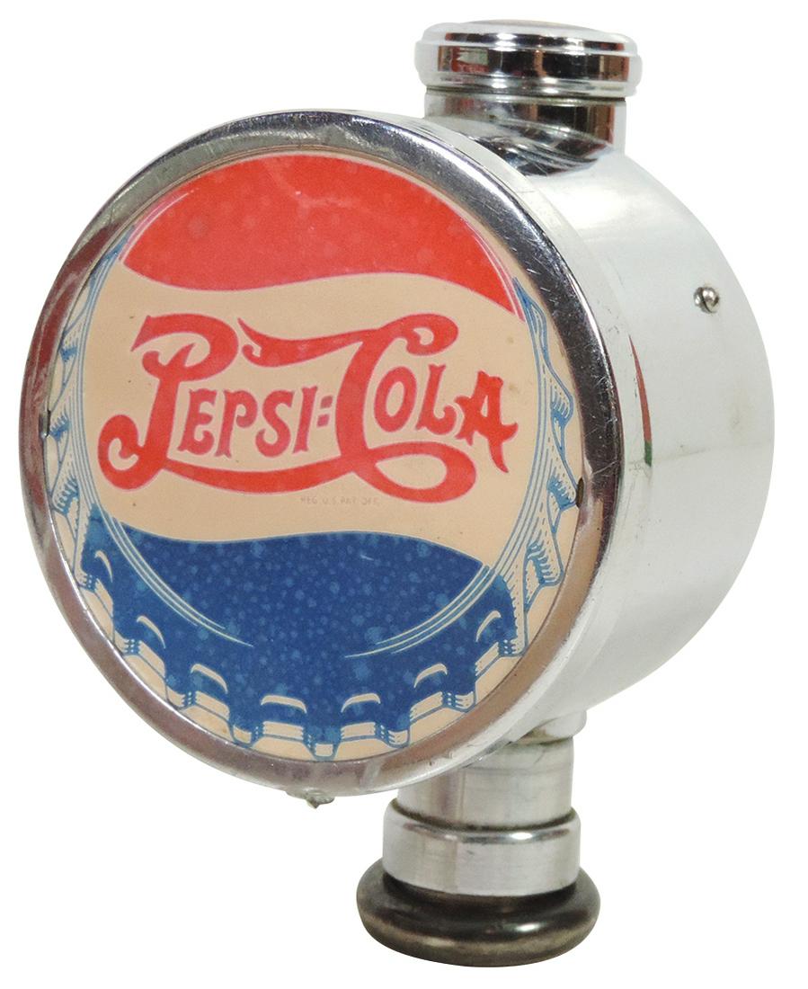 Pepsi-Cola Musical Fountain Dispenser Head, double-dot, (1 of 2)