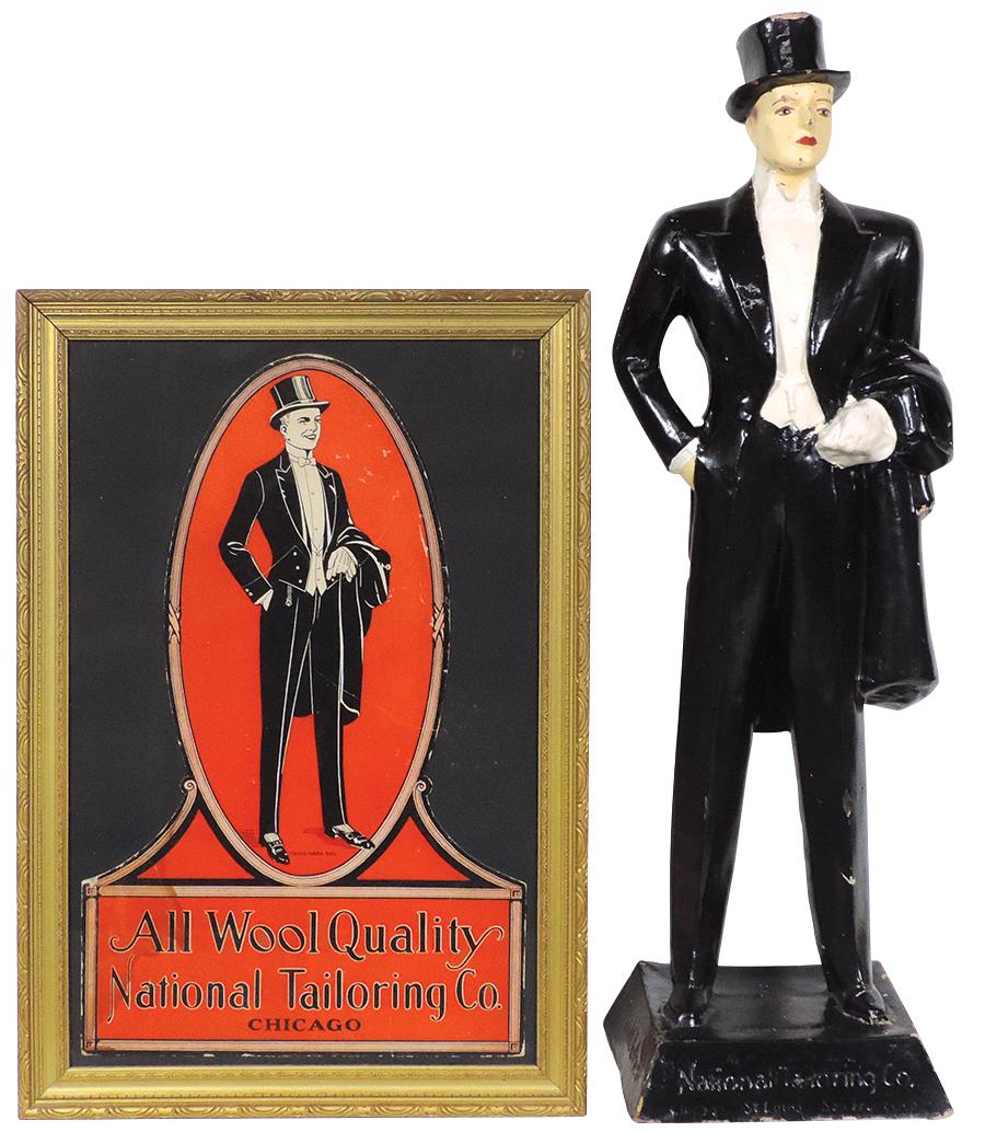 Clothing Store Display Figure & Litho (2), National (1 of 1)