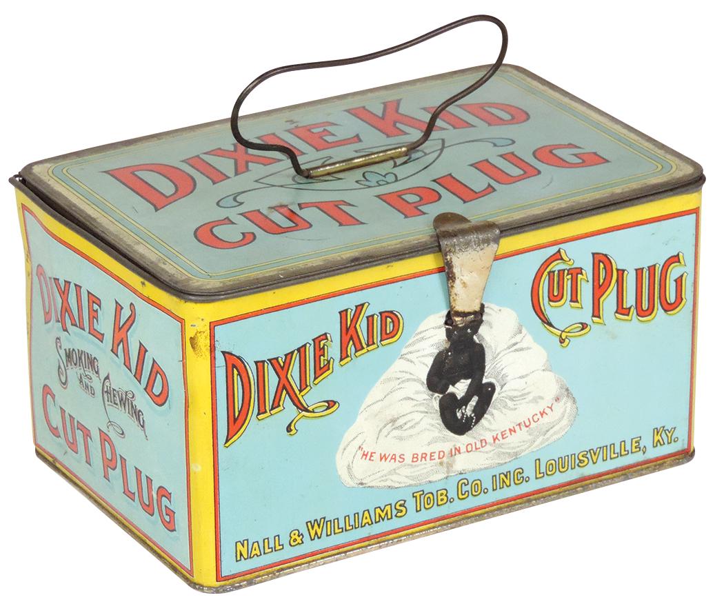 Tobacciana Tin, Black Americana Dixie Cut Plug lunch (1 of 1)