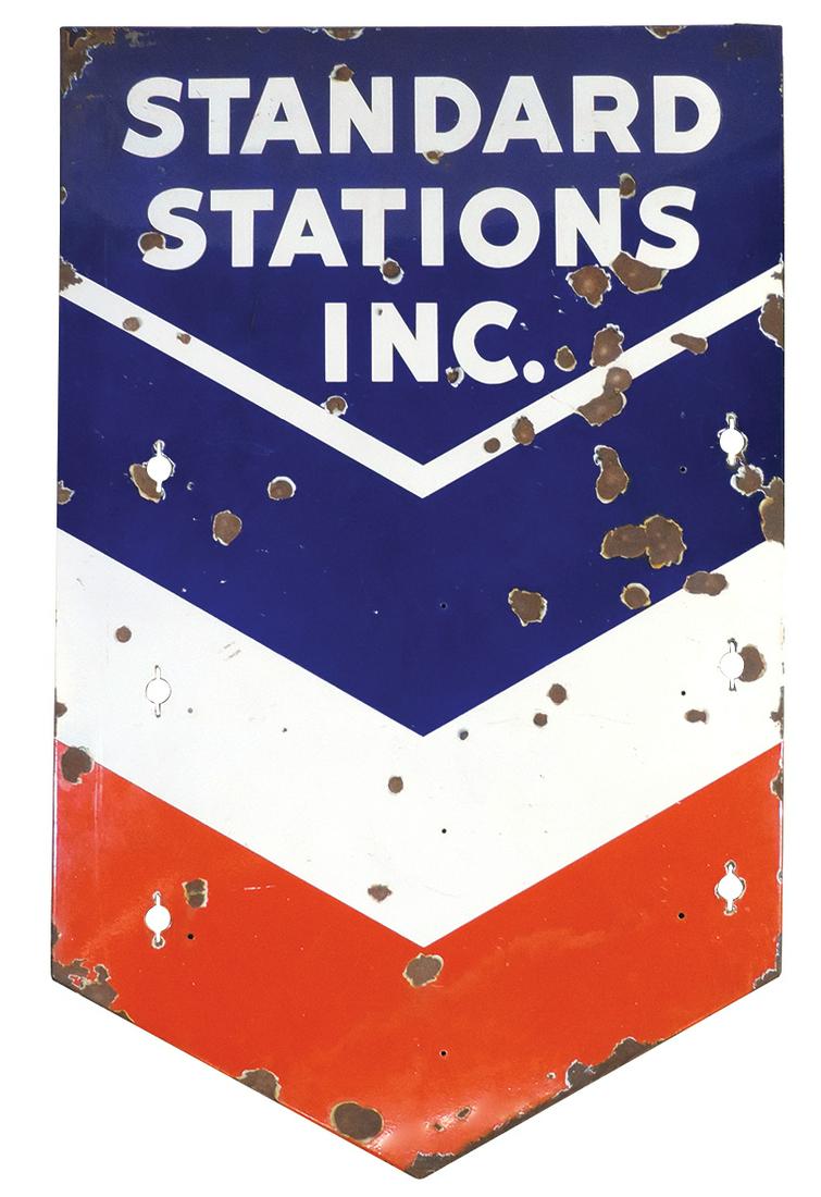 Petroliana Sign, Chevron Standard Stations Inc., (1 of 1)