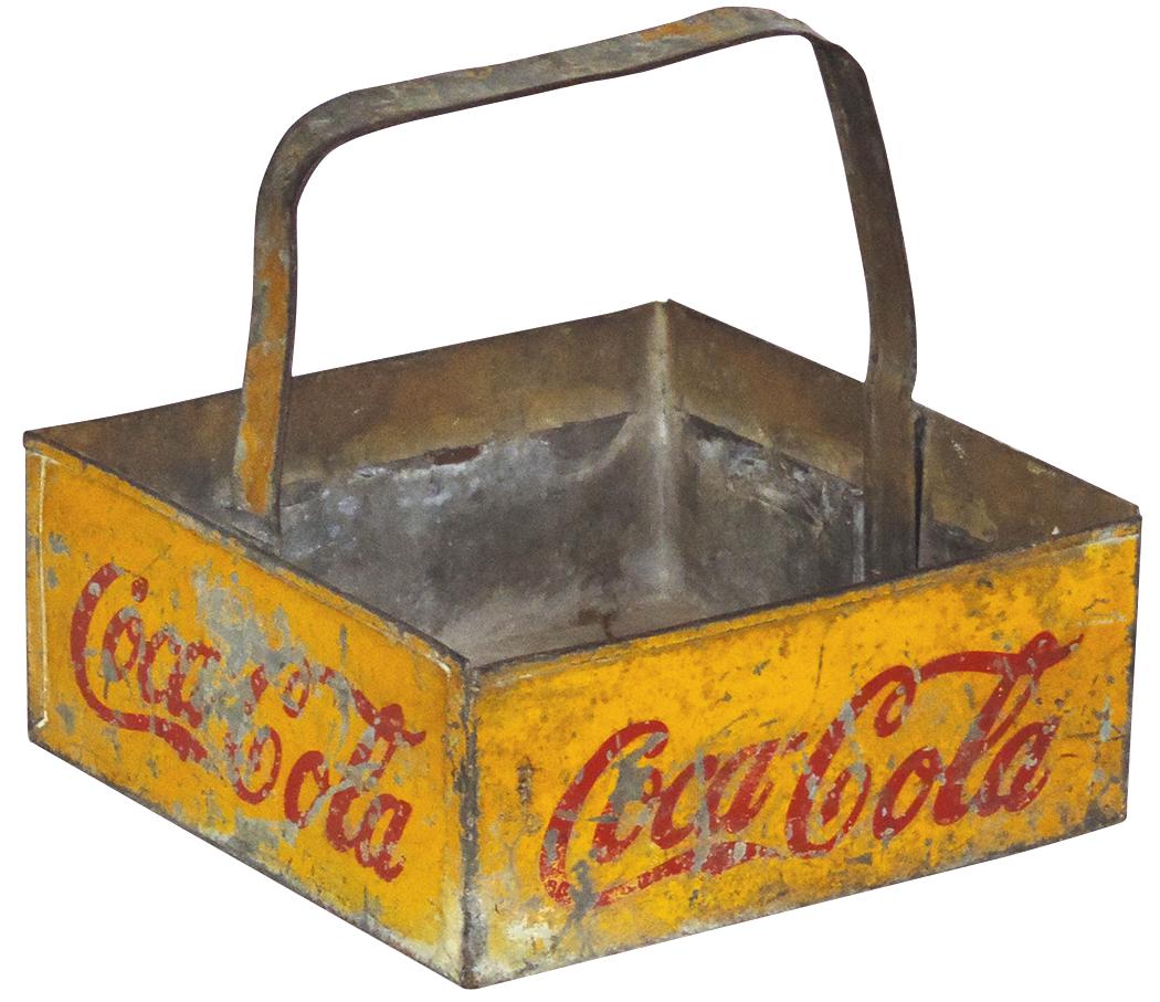 Coca-Cola Vendor's Carrier, Scarce 12 bottle carrier, (1 of 2)