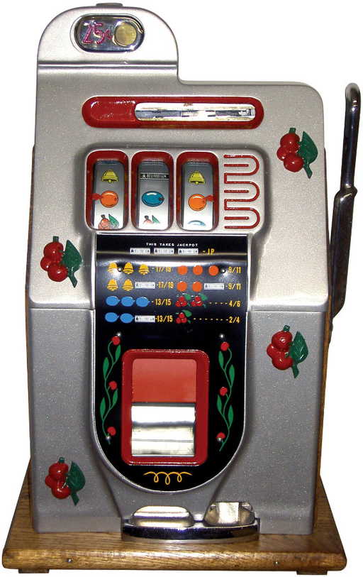 Mills Black Cherry 25 Cent Slot Machine Mills Black Cherry 25 Cent Slot Machine