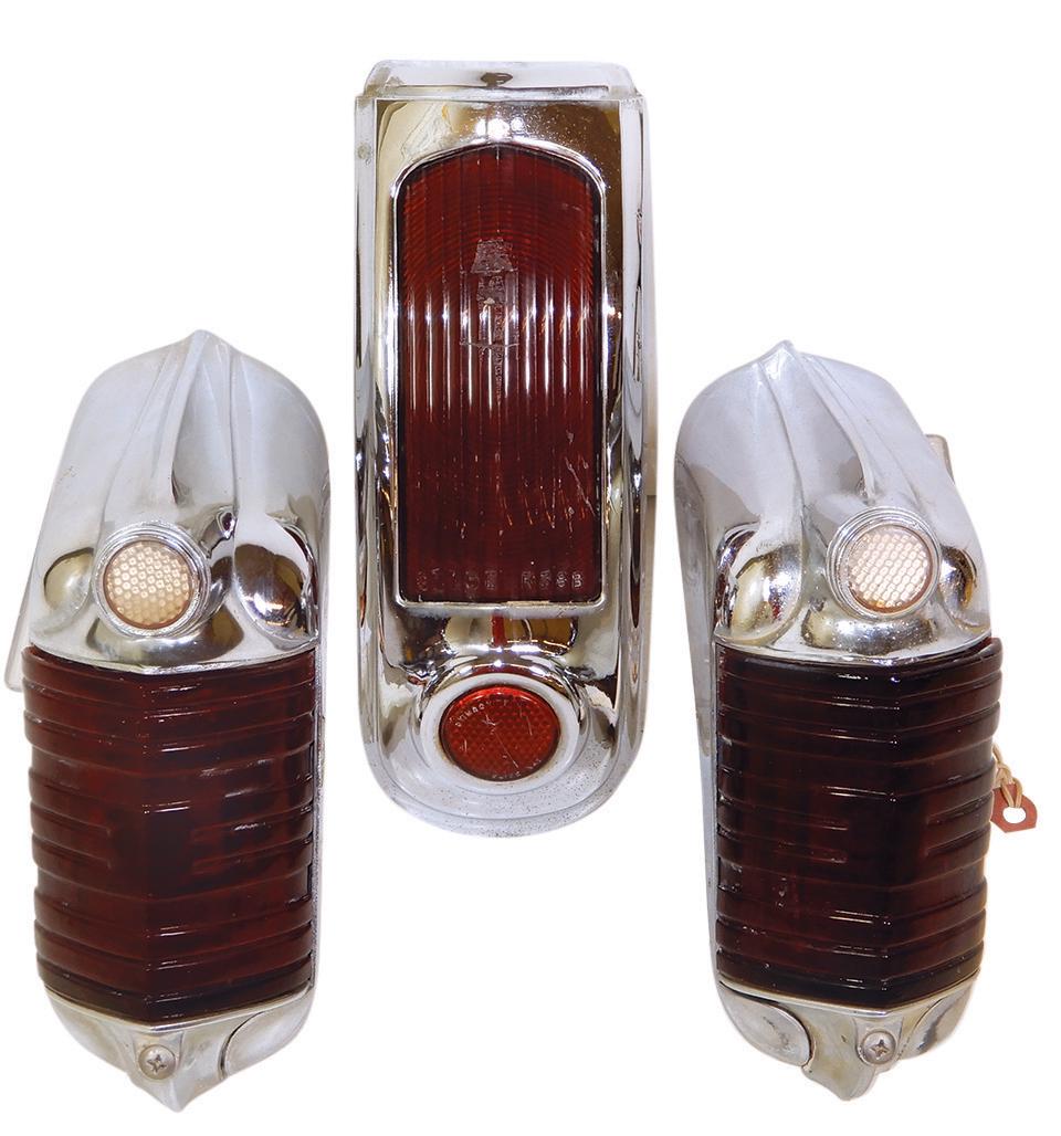 Automotive Tail Lights (3), Chrysler-Desoto, (1 of 1)