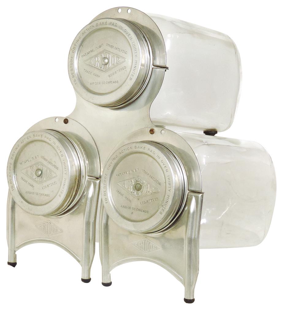 Country Store Counter Dispenser, Aridor Triplex, glass (1 of 1)