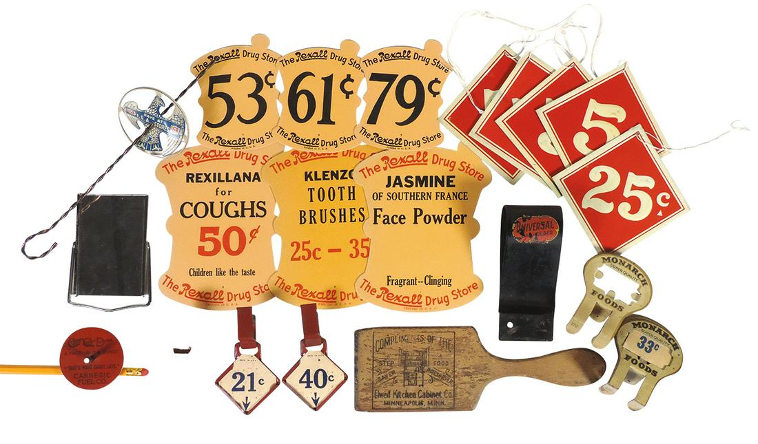 Country Store Advertising (25), diecut tin litho IGA (1 of 1)