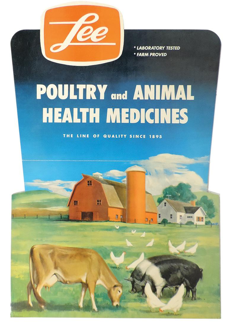 Veterinary Medicine Sign, Lee Poultry and Animal Health (1 of 1)