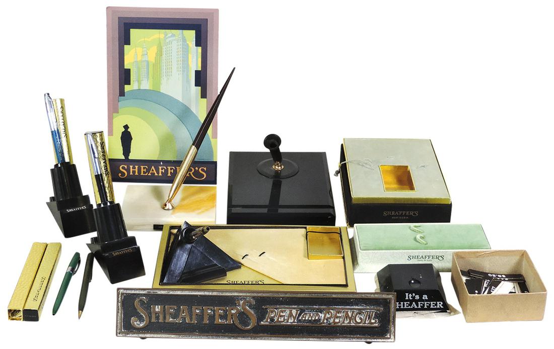 Fountain Pens & Displays (15), Sheaffer's embossed (1 of 1)