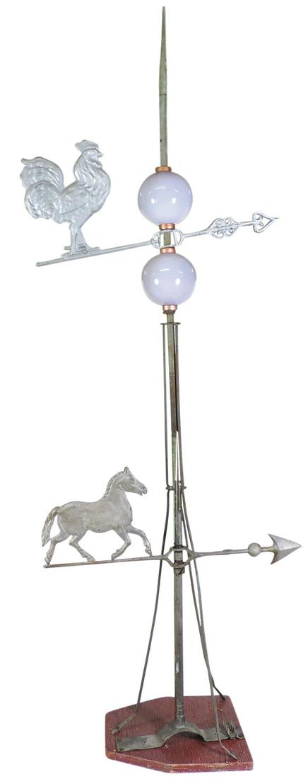 Lightning Rods & Weather Vanes (2), Small Rooster on (1 of 1)
