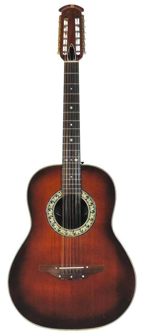 Musical Instrument, Ovation Acoustic Guitar, 12-string (1 of 4)