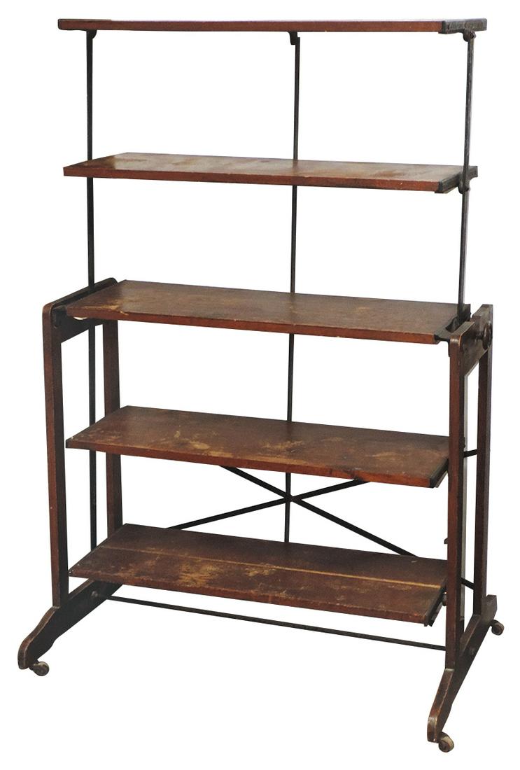 Country Store Convertible Display Rack/Table, patented, (1 of 2)
