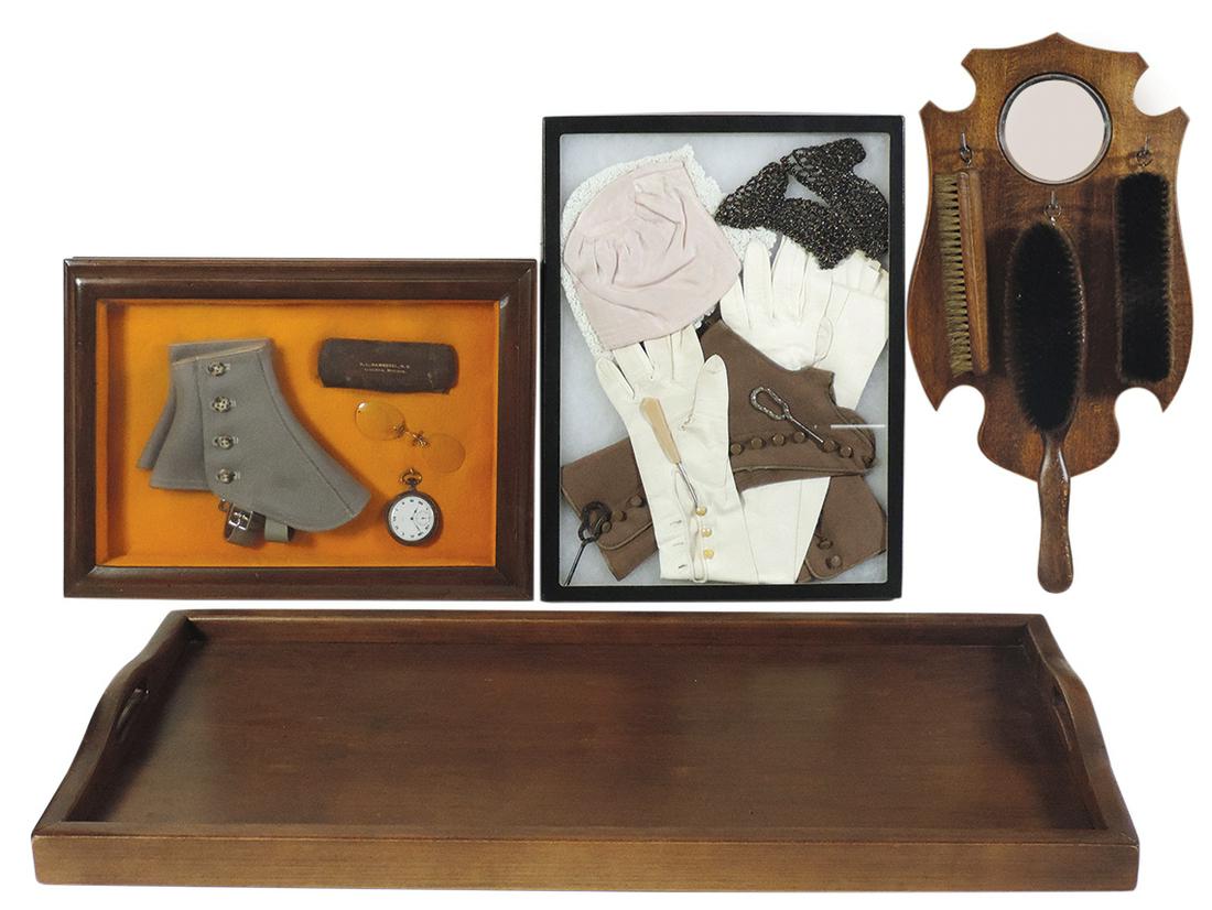 Fashion & Vanity (16), framed Victorian grouping of (1 of 1)