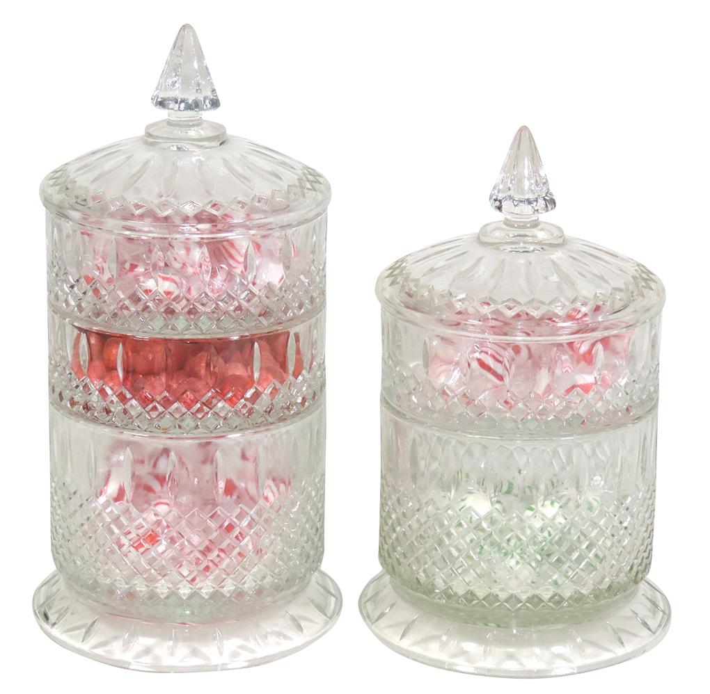 Candy Store Stacking Display Jars (2), Pineapple (1 of 1)