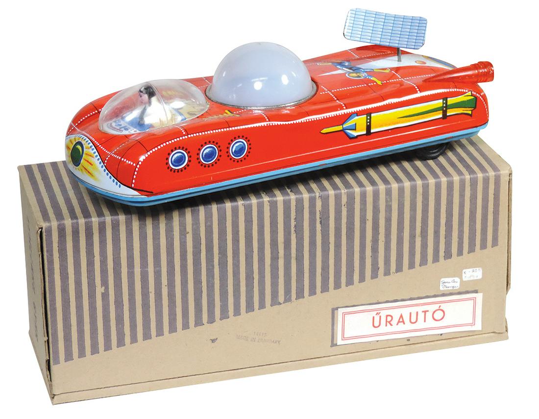 Toy Battery Op Space Vehicle " Interkozmosz", Hungary (1 of 2)