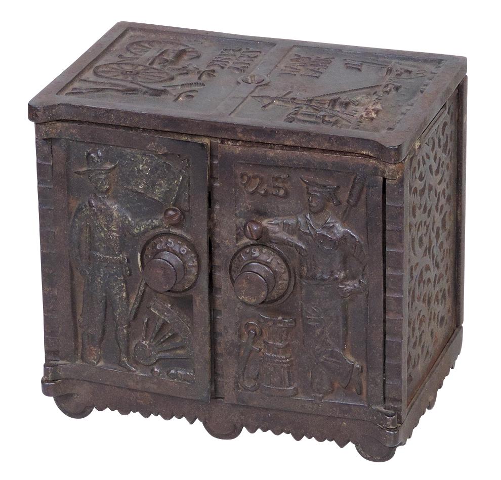 Combination Bank, "Army Navy" safe, mfgd by Kenton, (1 of 1)