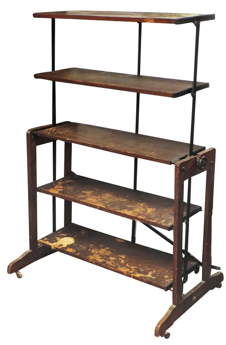 Country Store Convertible Display Rack/Table, patented, (1 of 2)