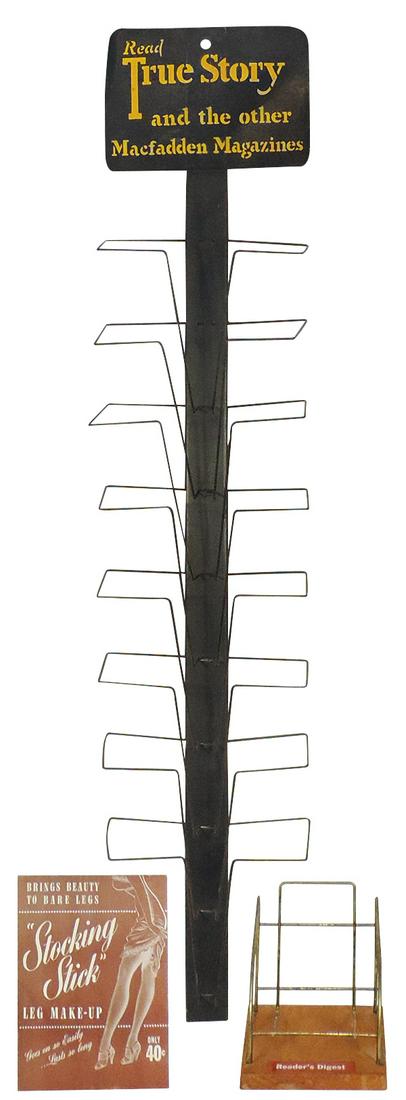 Drug Store Displays (3), True Story wire magazine rack (1 of 1)