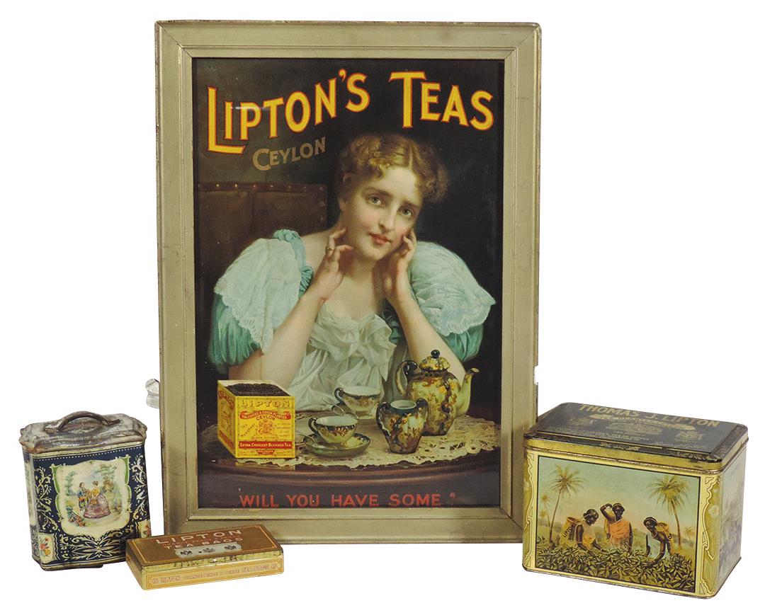 Country Store (4), Lipton's Teas colorful Victorian (1 of 6)