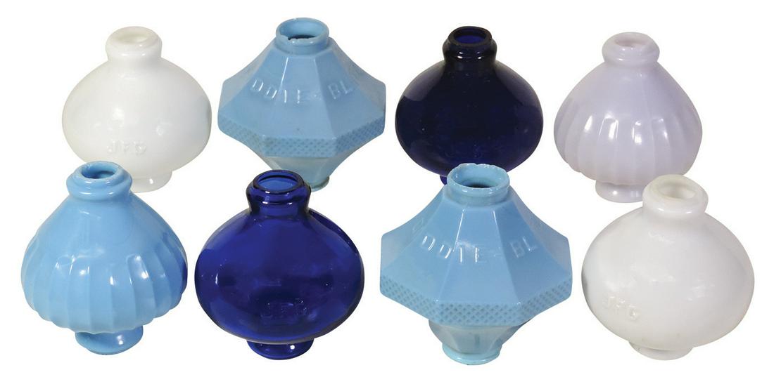 Lightning Rod Glass Balls (8), 2 BMG Diddie Blitzen, (1 of 1)