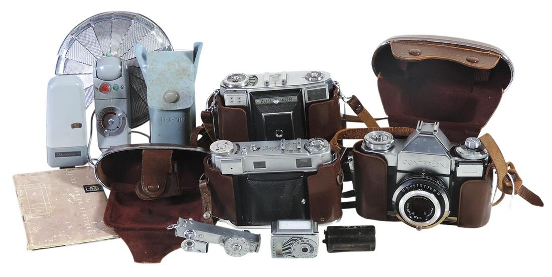 Photography (6), 3 vintage cameras: Zeiss Ikon (1 of 1)