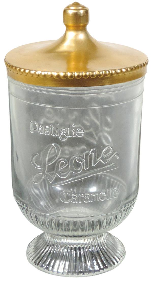 Soda Fountain Candy Jar, Pastiglie Leone Caramelle, (1 of 1)