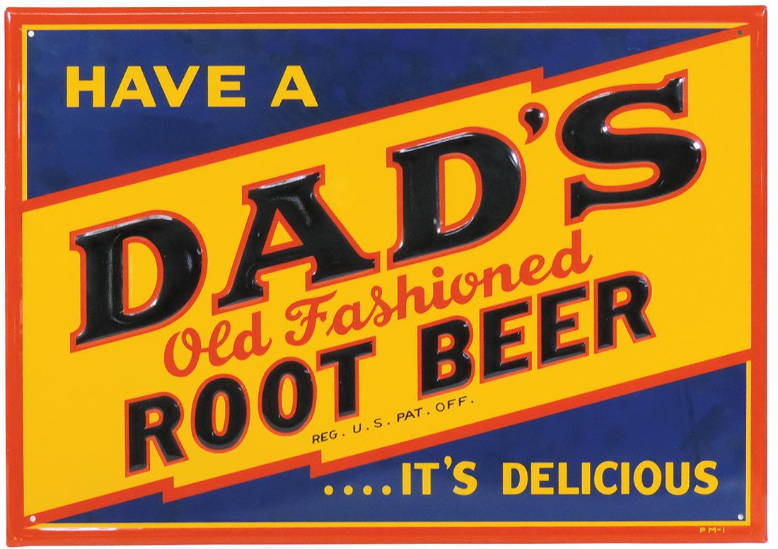 Soda Fountain Sign, Dad's Old Fashioned Root Beer, (1 of 1)