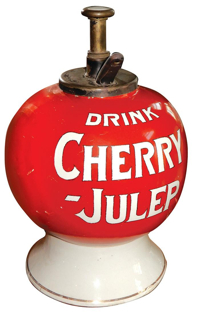 Soda Fountain Syrup Dispenser, Drink CherryJulep Barnebys