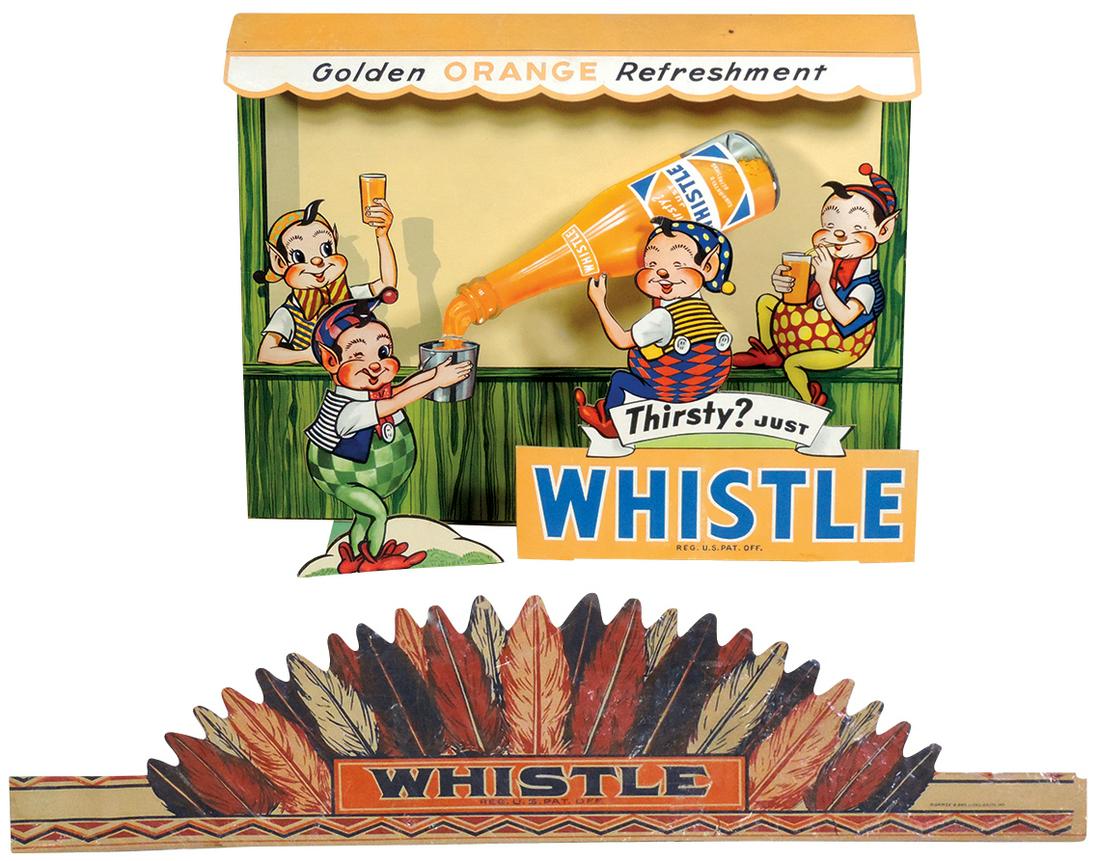 Soda Fountain Sign & Headdress (2), Whistle diecut (1 of 1)