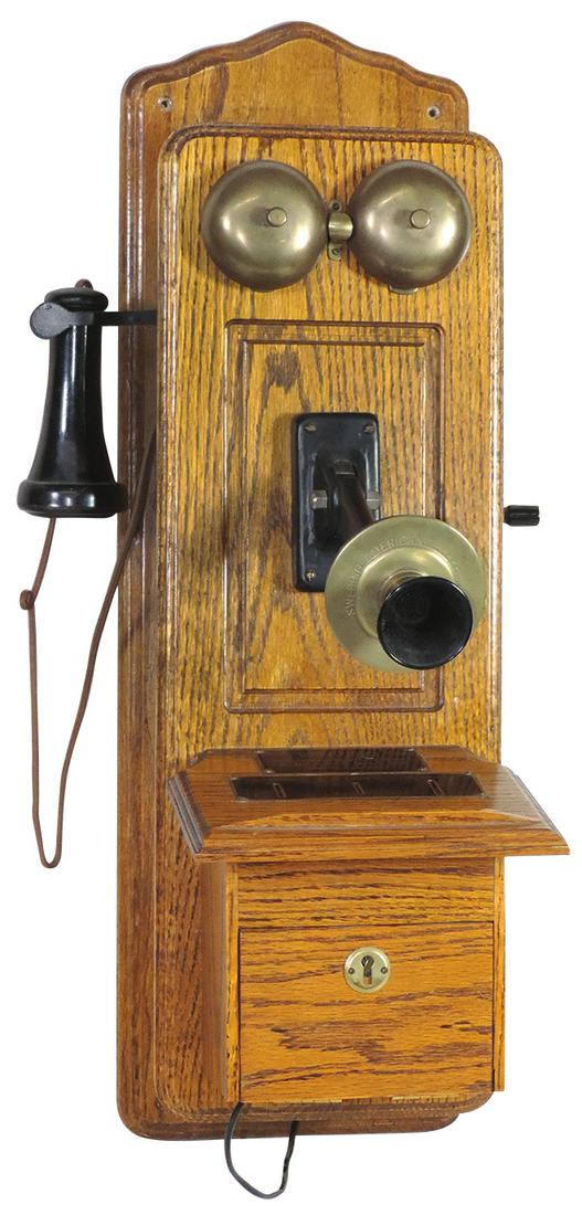 Coin-Operated Wall Phone, "Swedish-American Telephone (1 of 1)