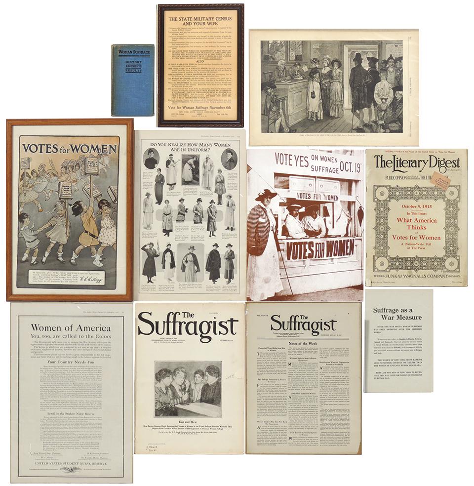 American Suffrage Ephemera (11), WWI era pamphlet, (1 of 1)