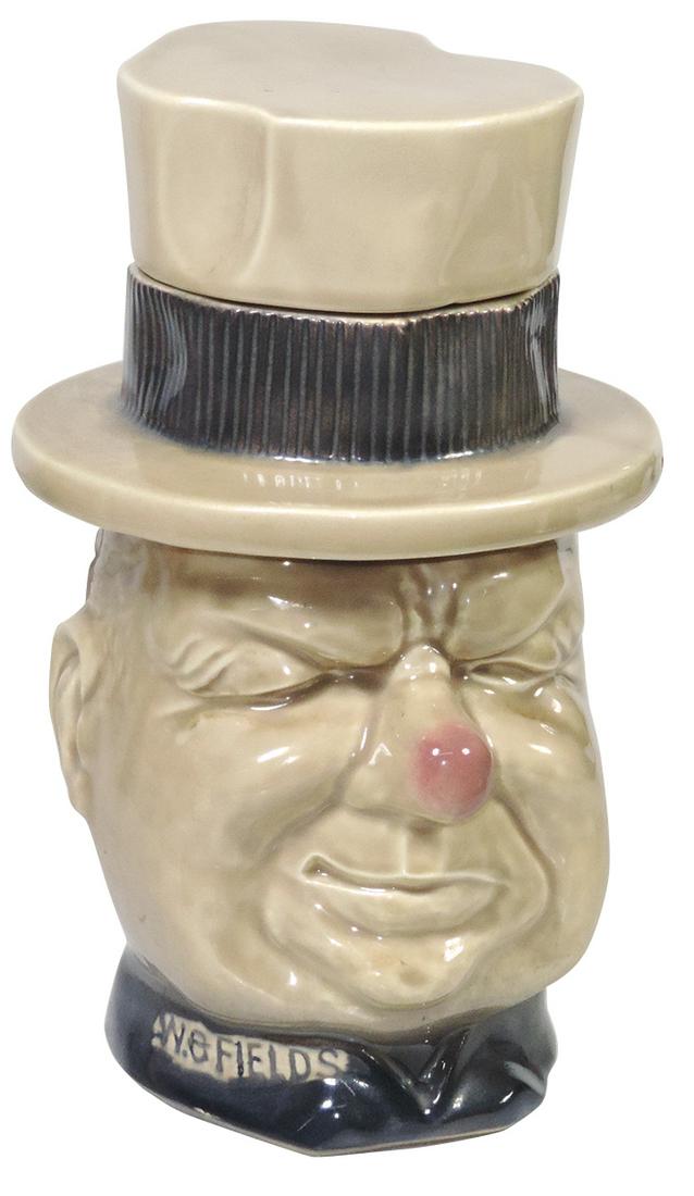 Cookie Jar, W.C. Fields, mfgd by McCoy, unmarked, Exc (1 of 1)