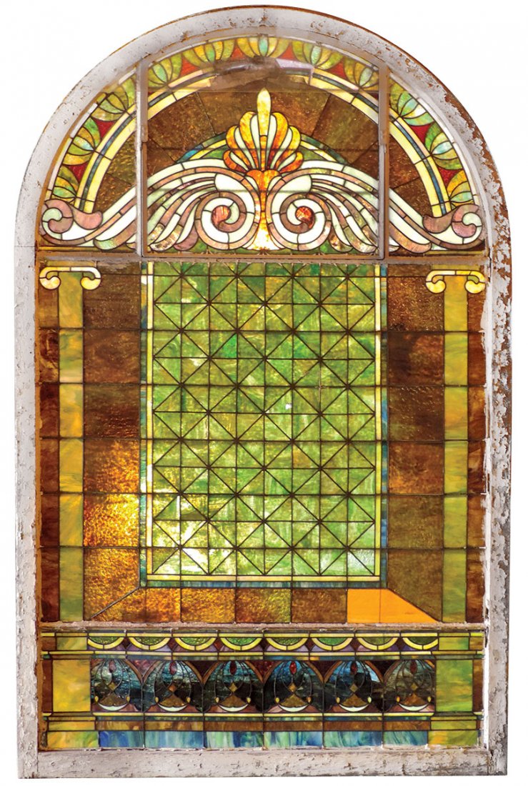 Architectural Stained Glass Window, c.1900, (1 of 1)