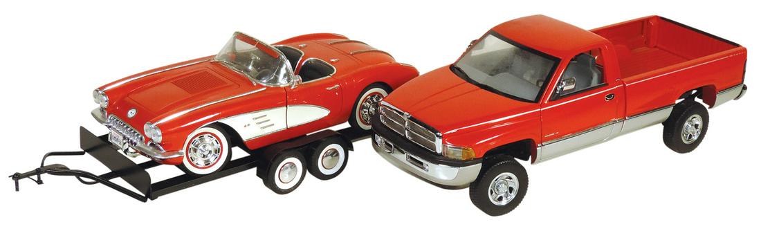 Toy Scale Models (3), die-cast 1/12 scale 1998 Dodge Ram 2500, mfgd by Brookfield Collectors Guild, (1 of 1)