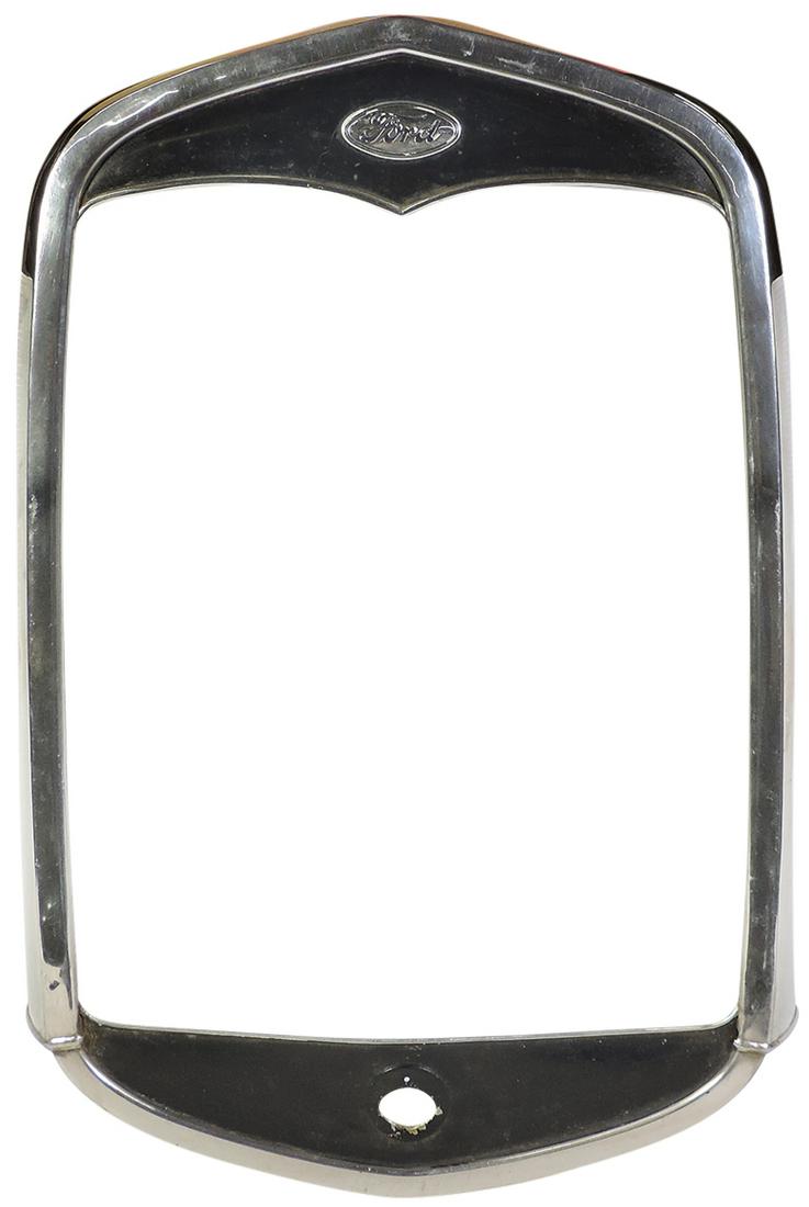 Radiator Grille Shell, 1931 Model A Ford, missing drain cap, o/wise VG orig cond.: Radiator Grille Shell, 1931 Model A Ford, missing drain cap, o/wise VG orig cond.