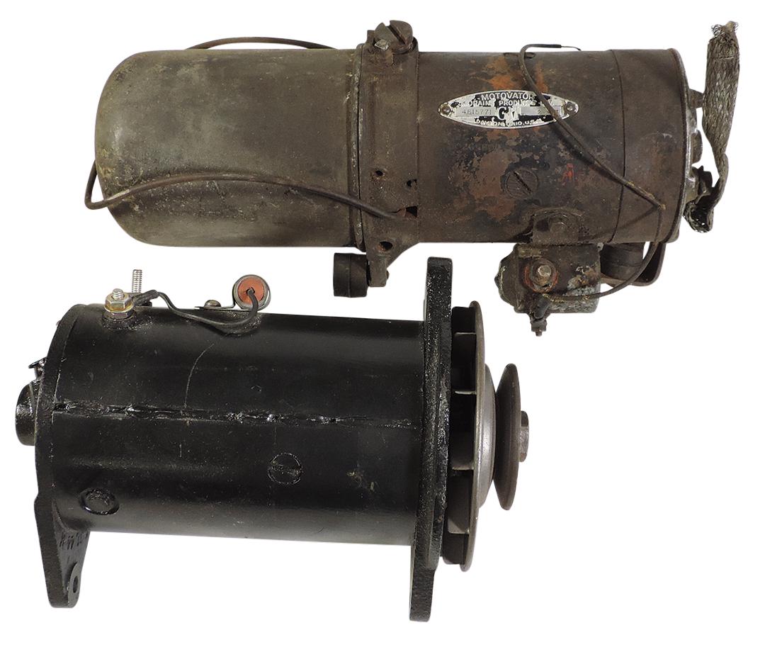 Packard parts (2) Motovator convertible top pump & 1953-54 generator (rebuilt), Good & VG untested (1 of 1)
