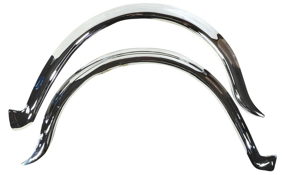 Packard Wheel Well Trim (2), 1953 Packard Caribbean, orig trim replated, ready to put the final (1 of 1)