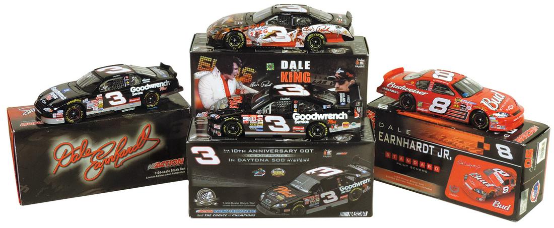 Nascar Scale Model Stock Cars (4), 1/24 scale die-cast metal by Action Racing, Dale Earnhardt #3 GM (1 of 1)