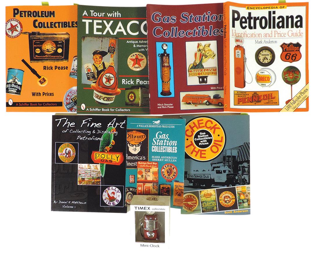 Books (8), Oil & Gas related, A Tour with Texaco, Gas Station Collectibles, Check The Oil & others, (1 of 1)